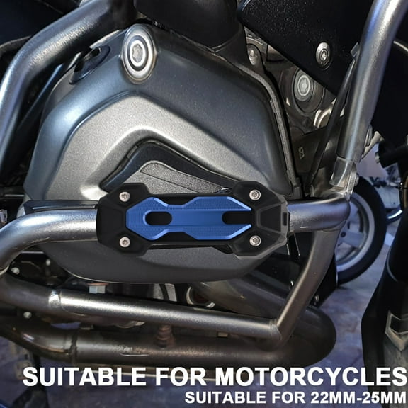 Crash Universal 22mm 25mm Motorcycle Engine Guard Bumper Crash Bar Bumper Engine Guard Protector Decorative Block