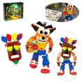 thumbnail image 1 of Crashed Bandicute Building Blocks Set Nostalgic Game Character Construction Toy Christmas Display Gift for Retro Gaming Fans,with Box, 1 of 7