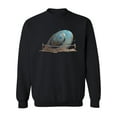 thumbnail image 1 of Crashed Ufo Graphic Sweatshirt Men -Image by Shutterstock, Male x-Large, 1 of 4