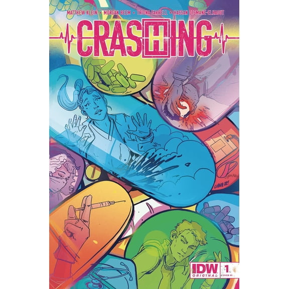 Crashing #1 Cvr C Kangas (mr) (c: 1-0-0) Idw Publishing Comic Book
