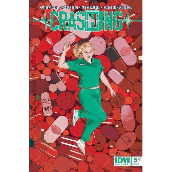 Crashing #5B VF ; IDW Comic Book