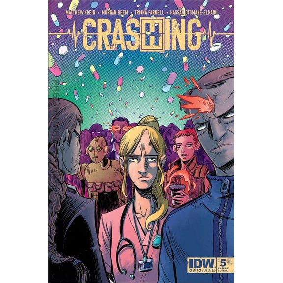 Crashing #5C VF ; IDW Comic Book