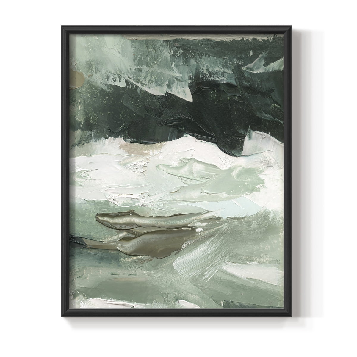 Crashing I Framed Print in Black Solid Wood Framed Print No Nail Hanging