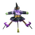 thumbnail image 1 of Crashing Witch Betty Bash Halloween Prop Door Cover Hanging Halloween Decoration Crashing Witch into Tree Decor for Tree Door Porch Funny Outdoor Garden Decor, 1 of 8