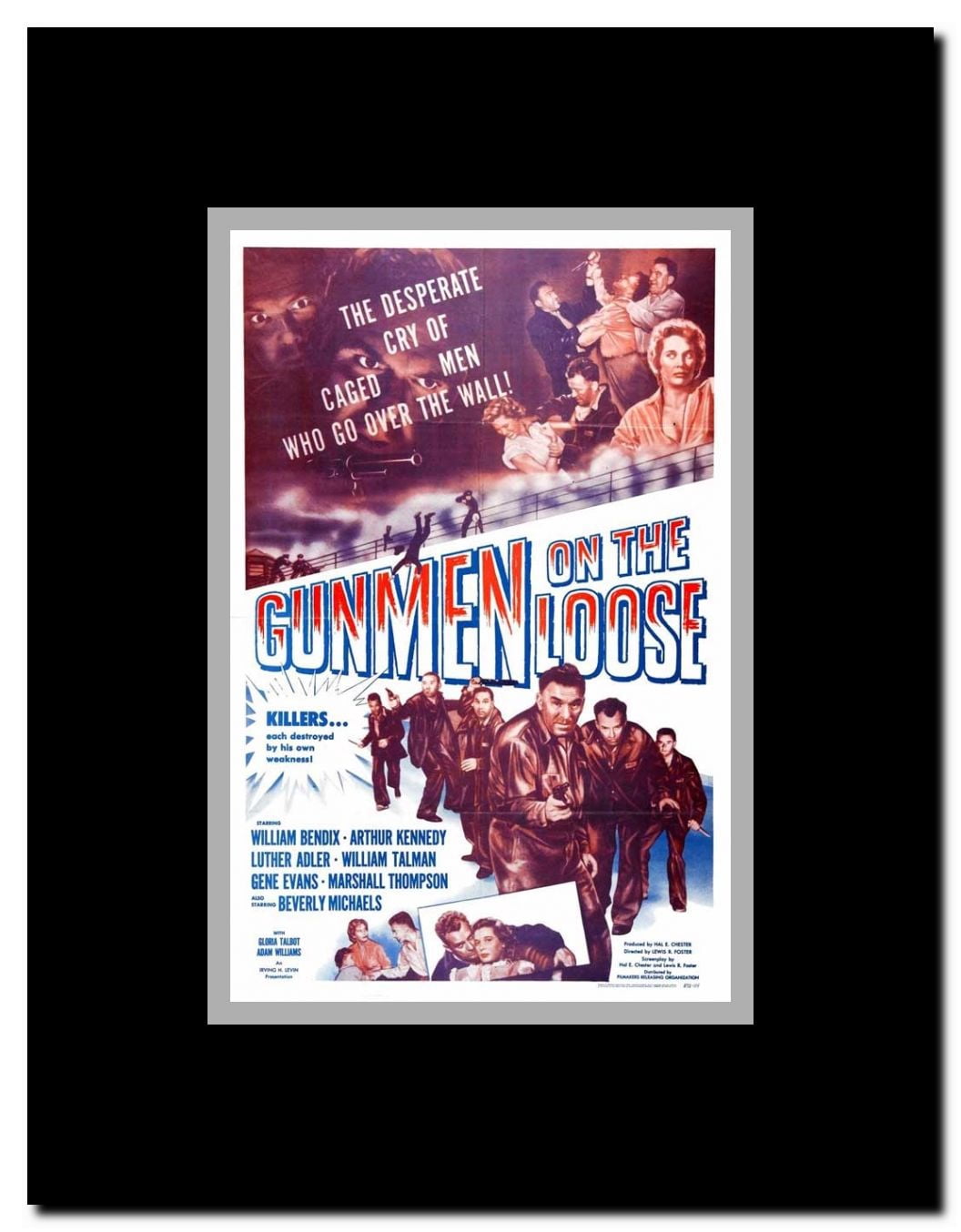 Crashout Framed Movie Poster