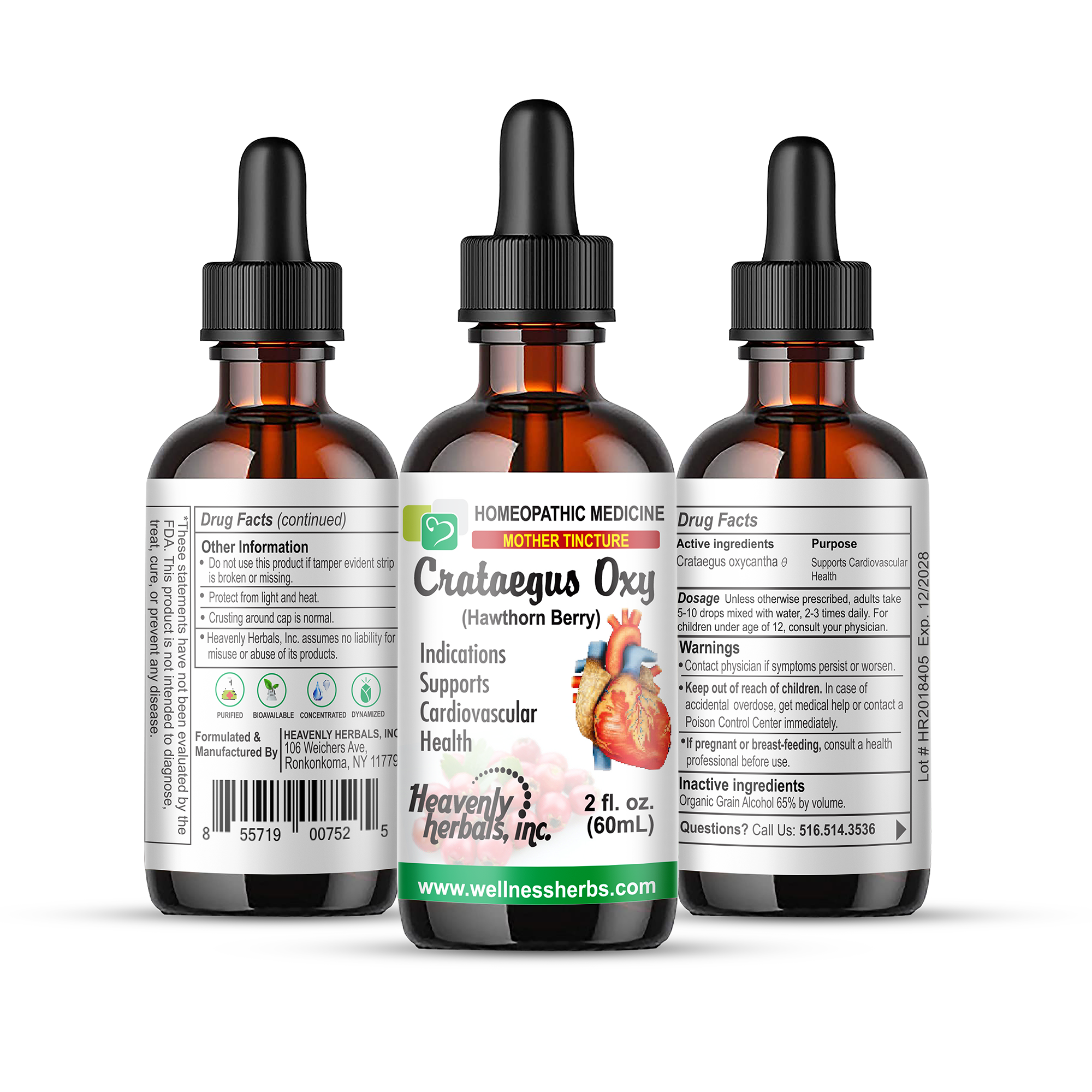 Crataegus Oxycantha Q Mother Tincture Hawthorn Berry Extract