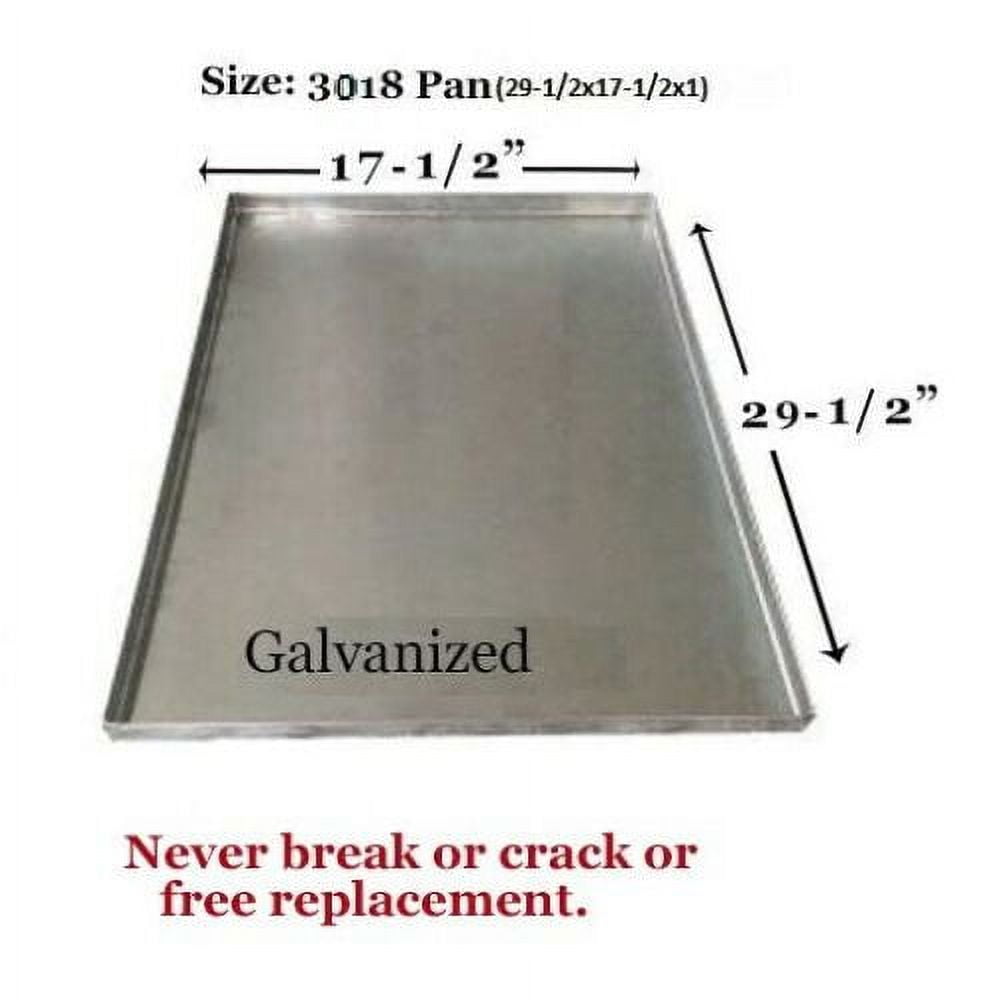 Crate Dog Metal Pan Dog Tray Metal Tray for Dog Crate Pan for Dog