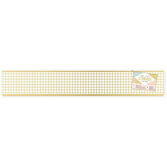 Crate Paper C&O Storage Wire System Med Bin