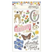 Crate Paper Moonlight Magic Sticker Book 389/Pkg-Gold Foil, 8 Sheets