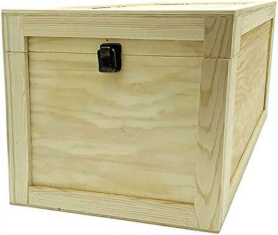 Large decorative wooden best sale boxes