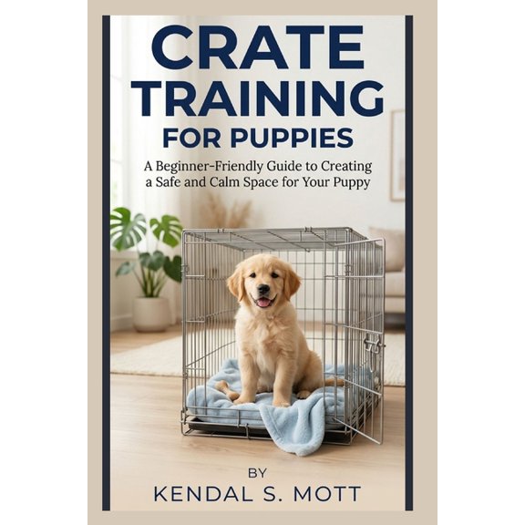 Crate Training for Puppies: A Beginner-Friendly Guide to Creating a Safe and Calm Space for Your Puppy, (Paperback)