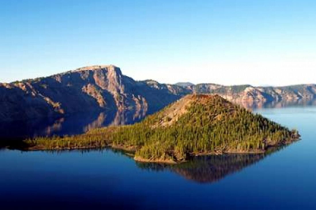 Crater Lake I Canvas Art - Douglas Taylor (12 x 18)