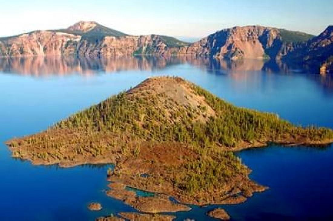 Crater Lake II Canvas Art - Douglas Taylor (24 x 36)