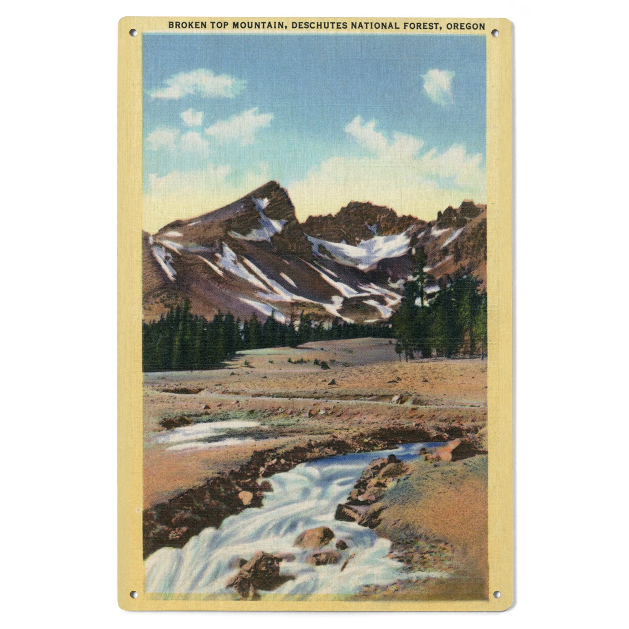 Crater Lake National Park, Oregon, Broken Top Mountain, Deschutes ...