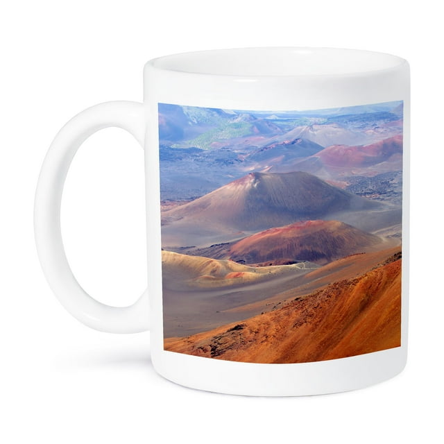 3dRose, Crater of Volcano Haleakala, Haleakala NP, Maui Island, Hawaii, USA., 11oz Mug