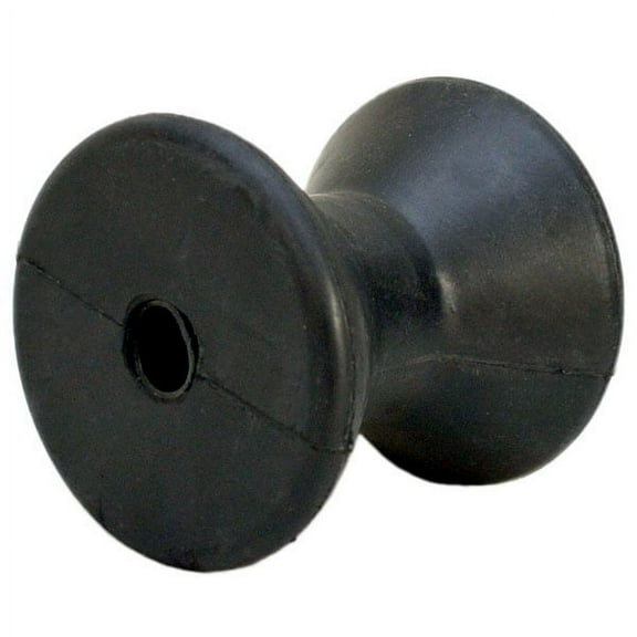 Craton Boat Bow Roller BR334C | 3 Inch Black Rubber