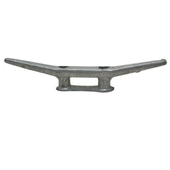 Craton Inc. Boat Dock Cleat DC1202 | 12 1/8 Inch Galvanized Cast Iron