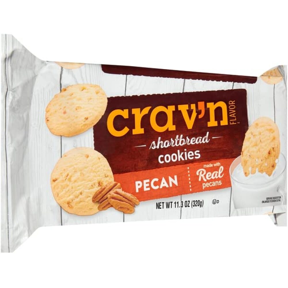Crav'n Flavor, Pecan Shortbread Cookies