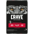 thumbnail image 1 of Crave Grain Free Adult Dry Dog Food With Protein From Beef, 22 Lb. Bag, 1 of 11