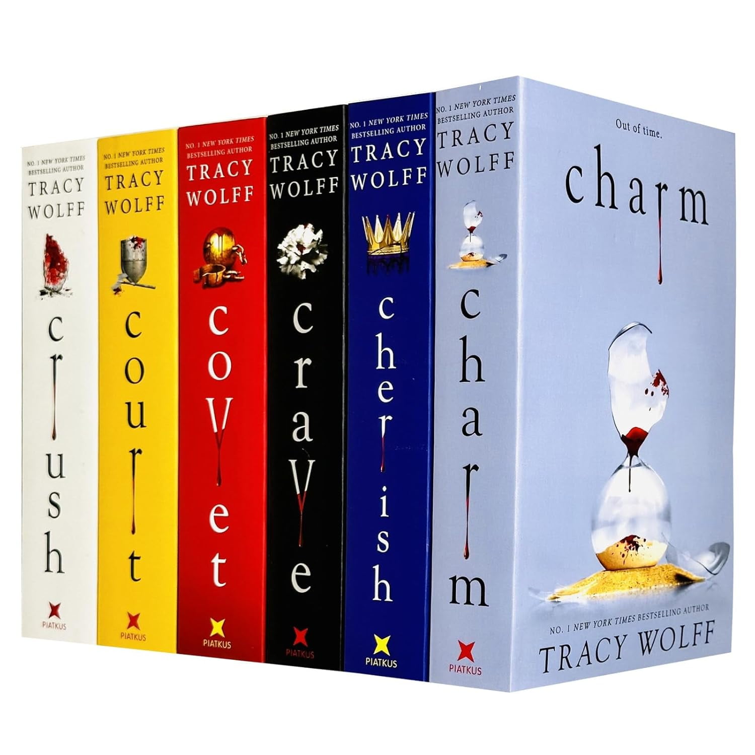 Crave Series 6 Books Collection Set By Tracy Wolff (Crave, Crush, Covet ...