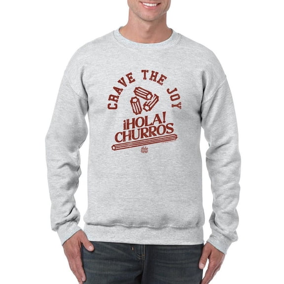 Crave The Joy Churro Art - Retro Dessert Men's Sweatshirt