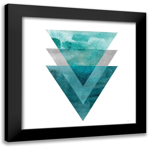 Craven, Katrina 15x15 Black Modern Framed Museum Art Print Titled - Tri Trio