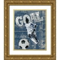 thumbnail image 1 of Craven, Katrina 15x18 Gold Ornate Wood Framed with Double Matting Museum Art Print Titled - Goal Scorer, 1 of 4