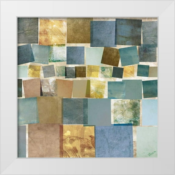Craven, Katrina 20x20 White Modern Wood Framed Museum Art Print Titled - Chards II