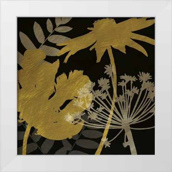 Craven, Katrina 20x20 White Modern Wood Framed Museum Art Print Titled - Shimmering Light III