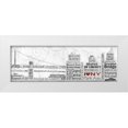 thumbnail image 1 of Craven, Katrina 24x11 White Modern Wood Framed Museum Art Print Titled - New York City, 1 of 4