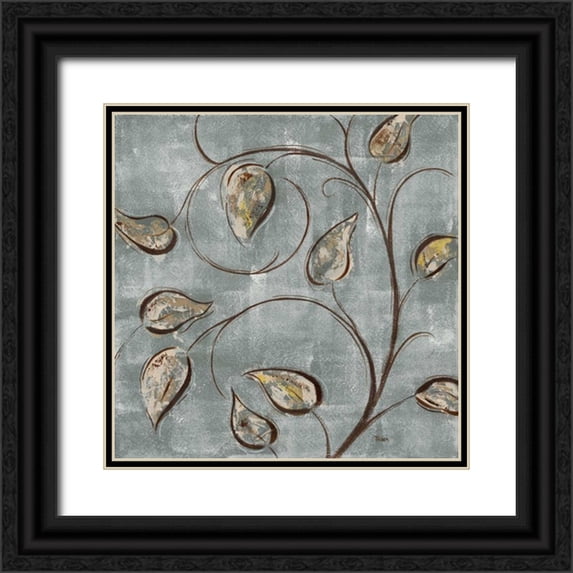 Craven, Katrina 26x26 Black Ornate Wood Framed with Double Matting Museum Art Print Titled - Summer Breeze I