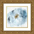 thumbnail image 1 of Craven, Katrina 26x26 Gold Ornate Wood Framed with Double Matting Museum Art Print Titled - Blue Serenity II, 1 of 4