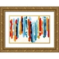 thumbnail image 1 of Craven, Katrina 32x23 Gold Ornate Wood Framed with Double Matting Museum Art Print Titled - Captive Color I, 1 of 4
