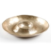 Cravings By Chrissy Teigen Gold Colored Chip And Dip Serv Gold