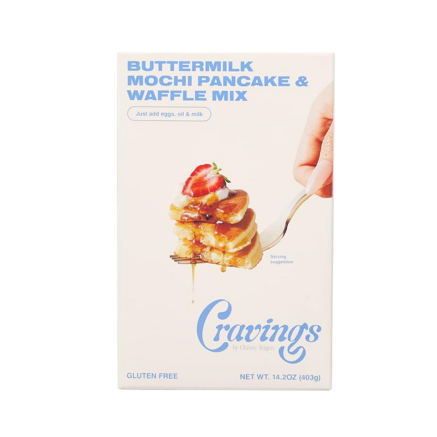 Cravings By Chrissy Teigen Mochi Pancake & Waffle Mix 14.2 oz (Pack Of 6)