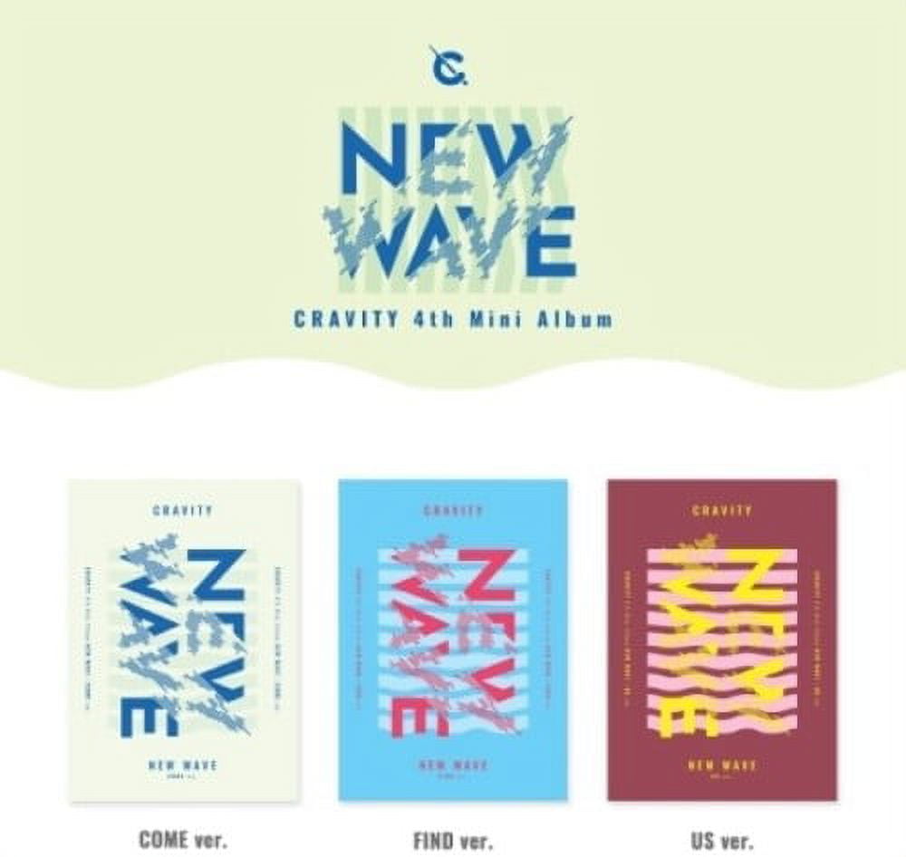 Cravity - New Wave - incl. 92pg Photo Book, Photocard + Unit