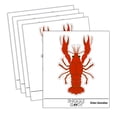 thumbnail image 1 of Crawdad Crayfish Mudbug Crustacean Car Window Bumper Water Bottle Phone Tablet Laptop Waterproof Vinyl Decal Sticker Set 5-Pack - Gloss Finish - 2.0", 1 of 7