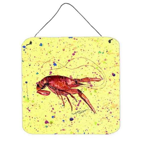 Crawfish Aluminium Metal Wall or Door Hanging Prints