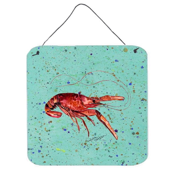Crawfish Aluminium Metal Wall or Door Hanging Prints