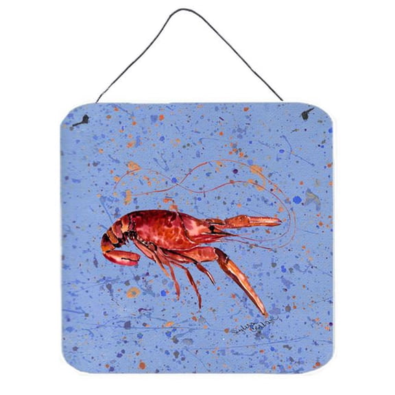 Crawfish Aluminium Metal Wall or Door Hanging Prints