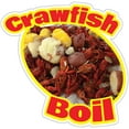 thumbnail image 1 of Crawfish Boil 16" Decal Concession Stand Food Truck Sticker, 1 of 2