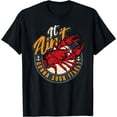 thumbnail image 1 of Crawfish Boil Funny Suck Itself Bayou Cajun Seafood Festival T-Shirt, 1 of 3