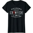 thumbnail image 1 of Crawfish Boil Shirt Weekend Forecast Cajun Party T-Shirt, 1 of 3