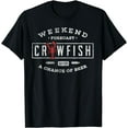 thumbnail image 1 of Crawfish Boil Shirt Weekend Forecast Cajun and Beer Party T-Shirt, 1 of 4