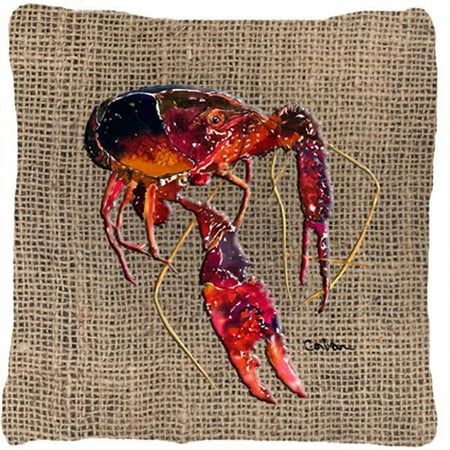 Crawfish Indoor & Outdoor Fabric Decorative Pillow