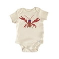 thumbnail image 1 of Crawfish Mardi Gras Newborn Baby Bodysuit, 1 of 6