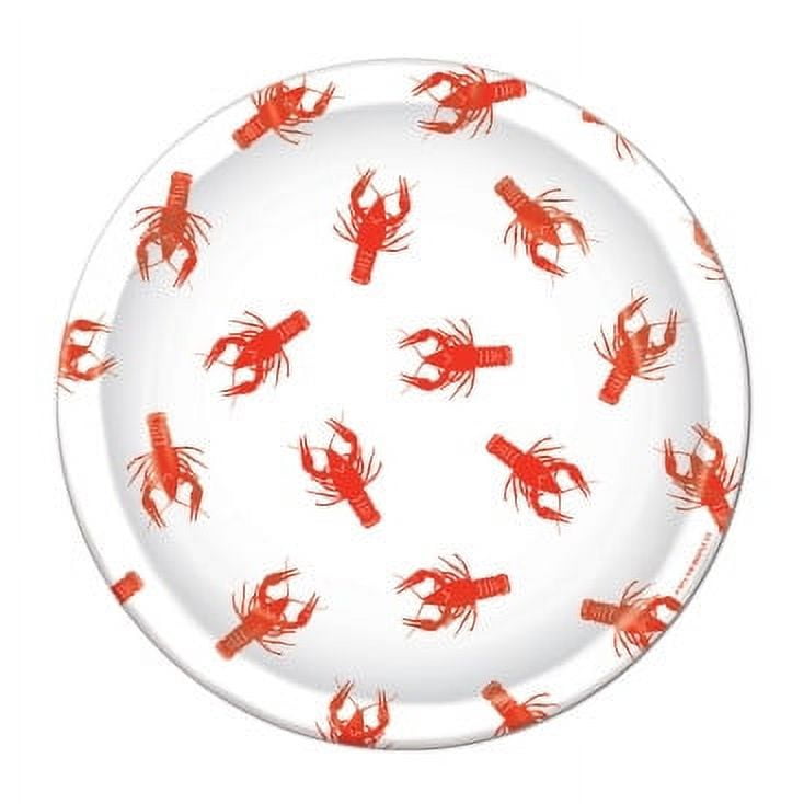 183 Piece Crawfish Boil Party Supplies Set for 24 Guests, Plates, Napkins,  Cutlery, Cups, Treat Bags, Tablecloths, Banner