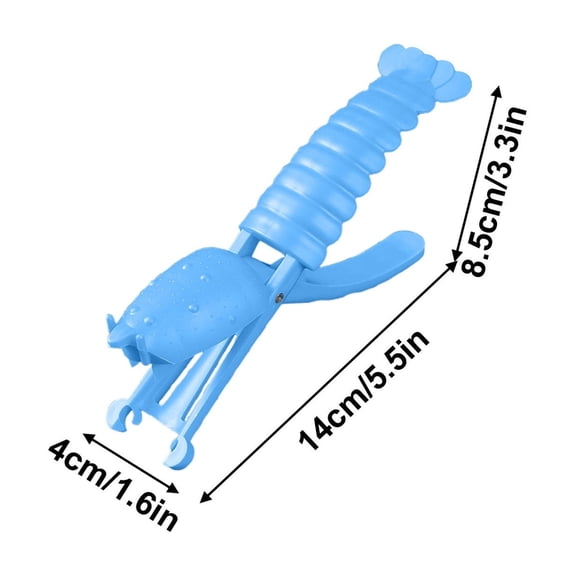 Crawfish Sheller Tool, Plastic Lobster Cracker Plier, Seafood Shell Opener for Shrimp, Crawfish, Prawn, Kitchen Gadget