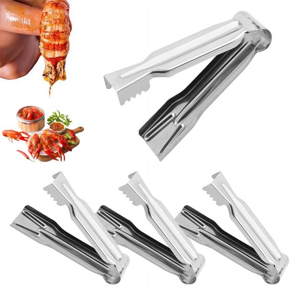 Crawfish Sheller Tool, Stainless Steel Crawfish Peeler Tool, Crawfishs Tail Remover, Portable Shrimp Prawn Cracker for Easy Shelling, Suitable for Families and Restaurants