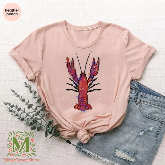 Crawfish Shirt,Crawfish T-Shirt, Crawfish Season Outfit,Louisiana Tshirt,New Orleans Shirt,Crawfish Graphic Tee,Shrimp Lover Gift, Full Size S-5XL